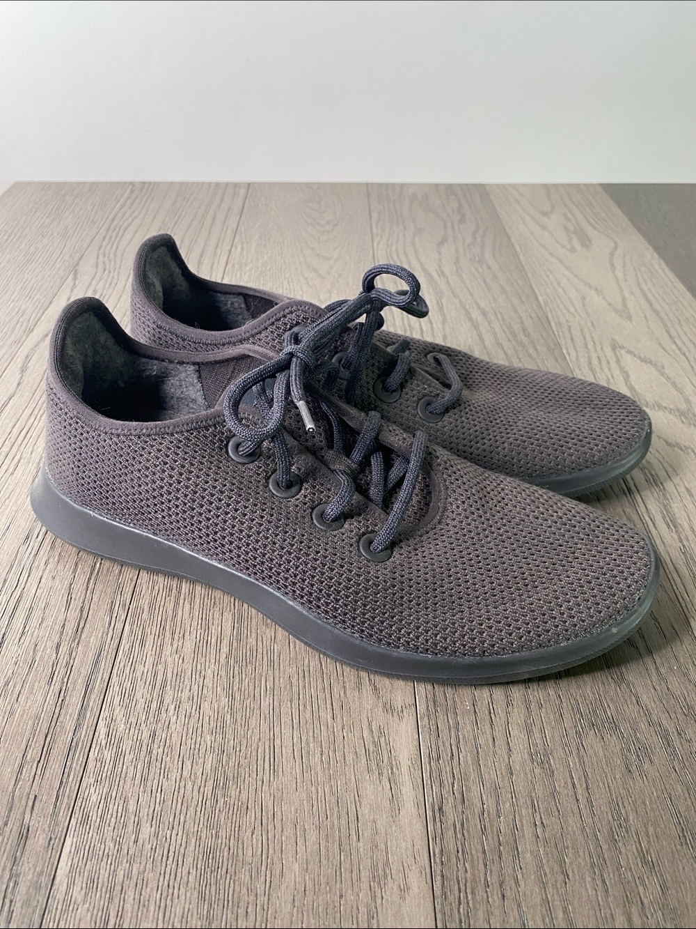 allbirds Men’s Size 10 Gray Wool Runner Mizzles Athletic Shoes